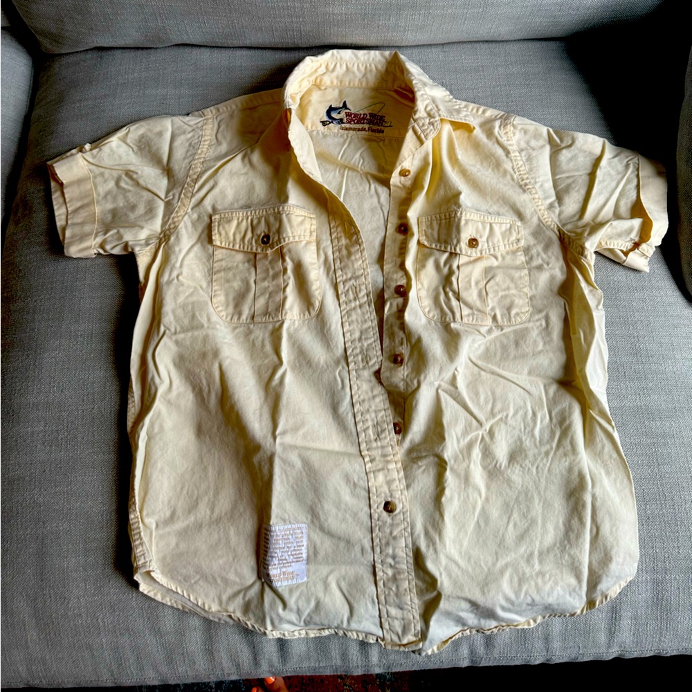 Worldwide sportsman short sleeve button down original